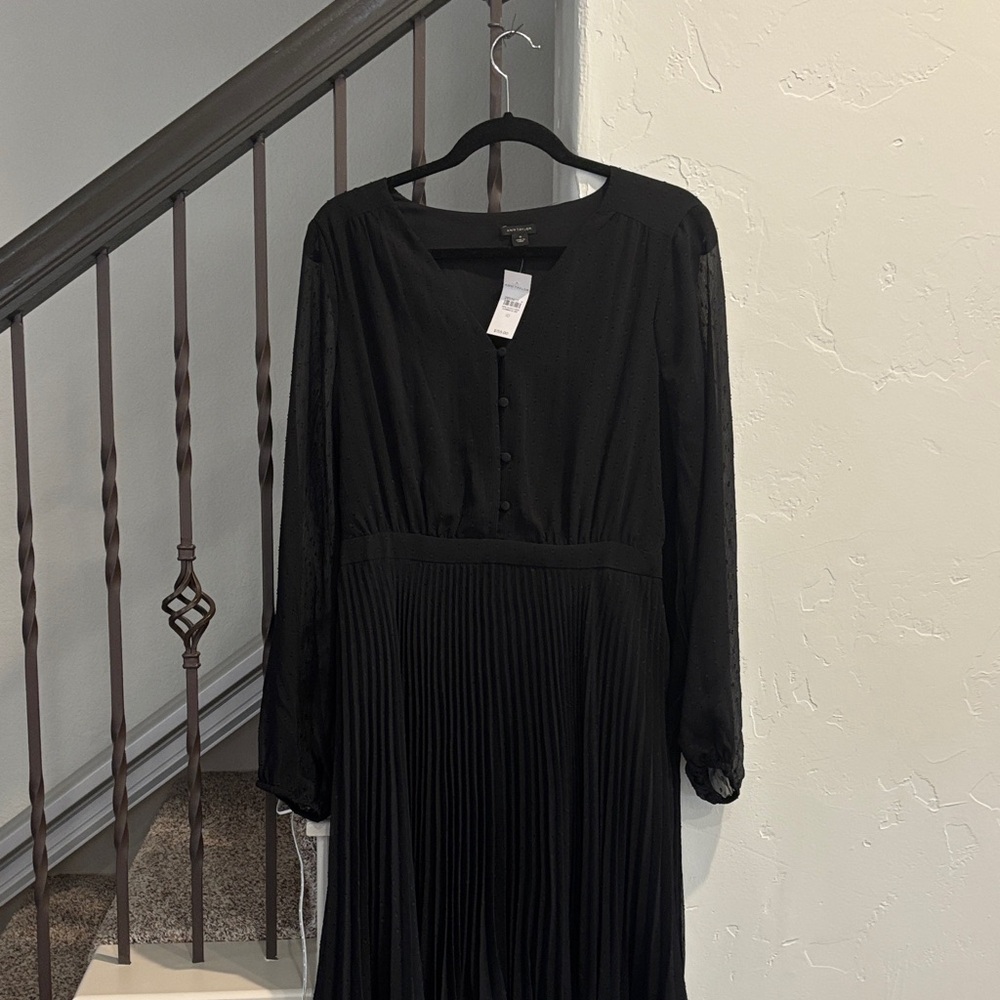 Elegant Black Dress Ann Taylor